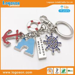 Colorful Metal Turtles Cute Customize Keychain/Keyring Wholesale