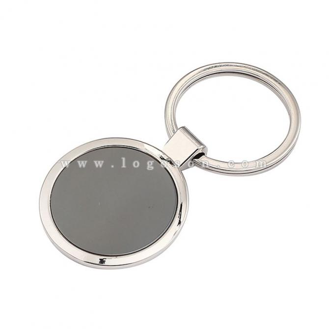 square blank metal keychain wholesale Cheap promote gifts